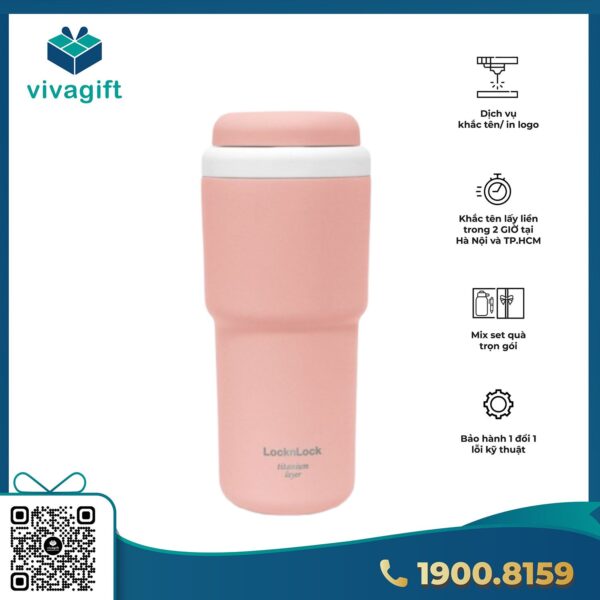 Bình giữ nhiệt LocknLock FIRST TUMBLER TI-480ML LHC3291 - Hình ảnh 3