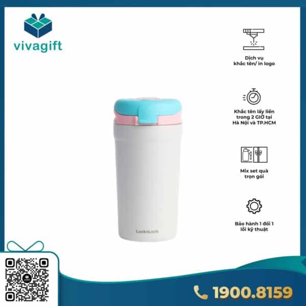 Bình Giữ Nhiệt LocknLock Dual Flip - 2 Dung Tích (320ml và 430ml) LHC4298 - Hình ảnh 5