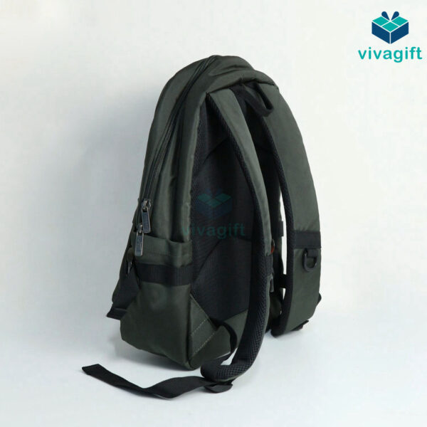 Balo Sinh Viên 4 Ngăn Màu Xanh Rêu Đậm BL141 - Hình ảnh 4