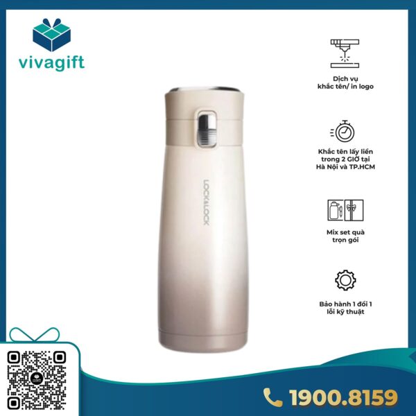 Bình Giữ Nhiệt Holiday Sunset I.D Tumbler 450ml - LocknLock LHC3245 - Hình ảnh 6