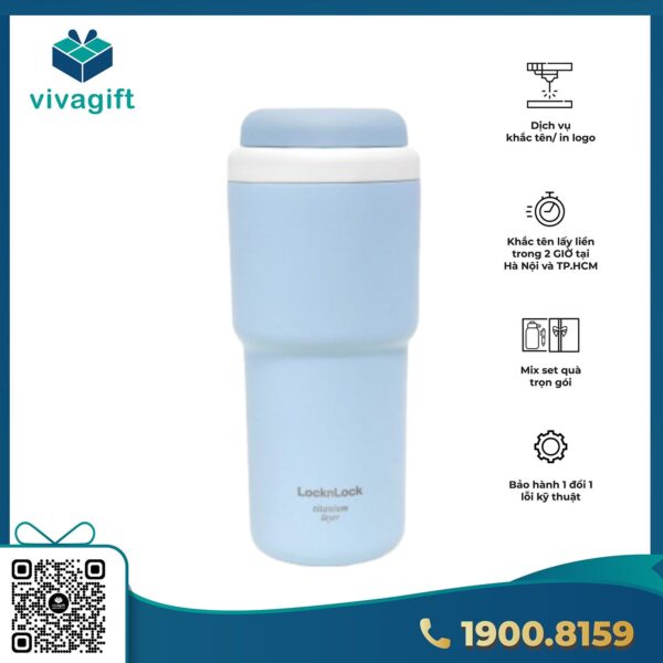 Bình giữ nhiệt LocknLock FIRST TUMBLER TI-480ML LHC3291 - Hình ảnh 2