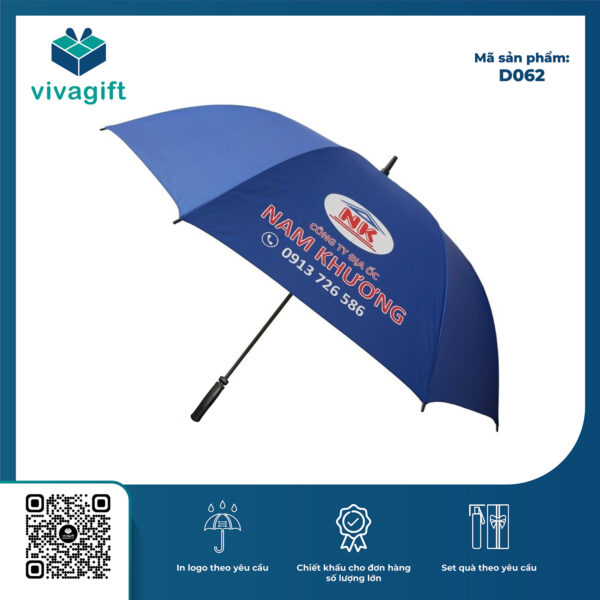 Dù cán thẳng bán kính 75cm Tay Ping D062 - Hình ảnh 10