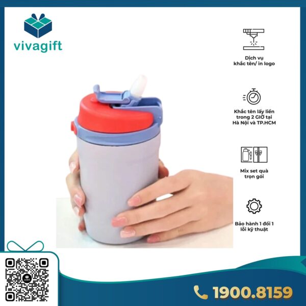 Bình giữ nhiệt LocknLock Dual One Touch Tumbler 320ml LHC3276 - Hình ảnh 7