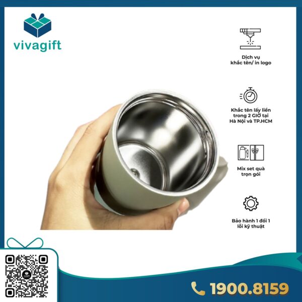 Bình Giữ Nhiệt Bằng Thép Không Gỉ LocknLock Metro Two Way 237Ml LHC4272 - Hình ảnh 5