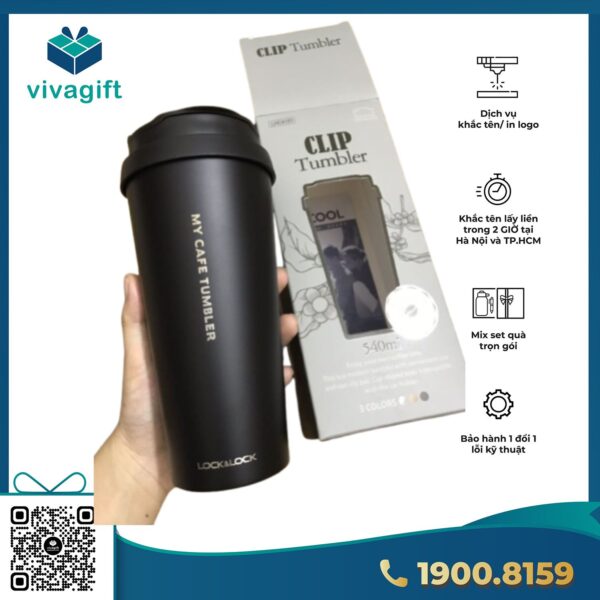 Bình Giữ Nhiệt Lock&Lock Swing Tumbler - 350Ml LHC4179BLK - Hình ảnh 3