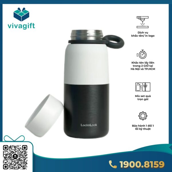 Bình giữ nhiệt LocknLock Metro Studio Gradation tumbler 350ml bằng thép không gỉ LHC4362 - Hình ảnh 3