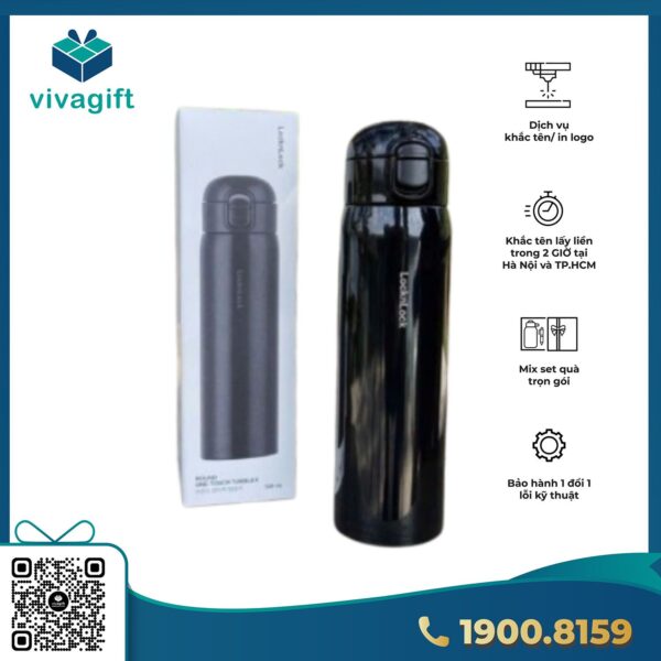 Bình Giữ Nhiệt LocknLock Round One - Touch Tumbler 500Ml LHC3296 - Hình ảnh 3
