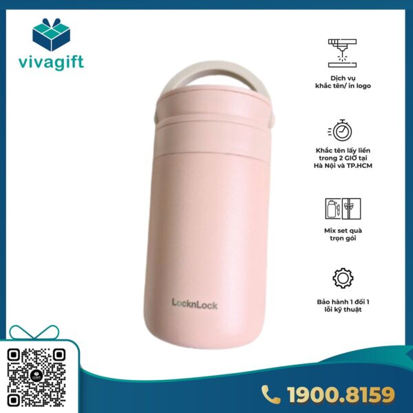 Bình Giữ Nhiệt Bằng Thép Không Gỉ LocknLock Metro Two Way 237Ml LHC4272 - Hình ảnh 3