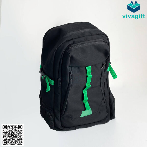 Balo Sinh Viên 4 Ngăn Màu Đen BL139