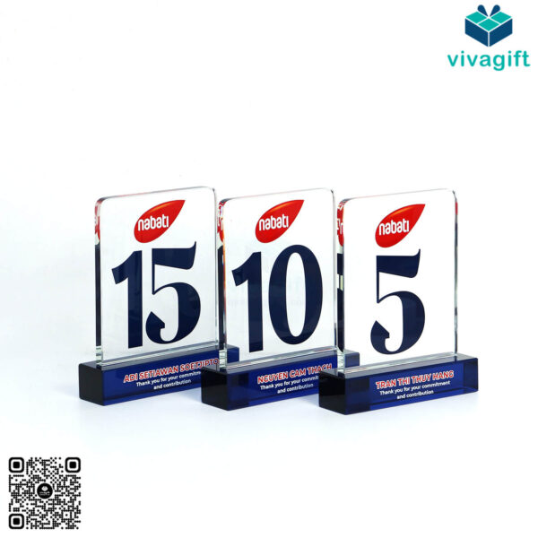 Kỷ Niệm Chương Pha Lê KN-P222 - Hình ảnh 5