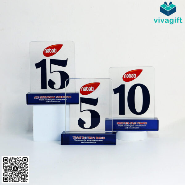 Kỷ Niệm Chương Pha Lê KN-P222 - Hình ảnh 6