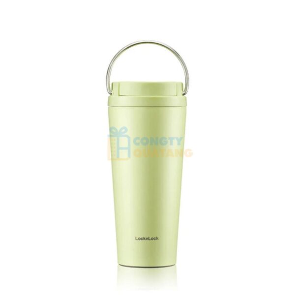 Bình giữ nhiệt LocknLock Bucket One Touch 550ml LHC3345 - Hình ảnh 2