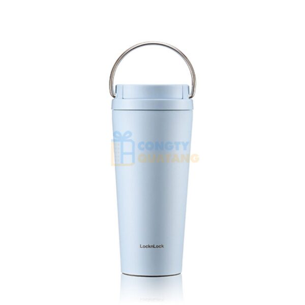 Bình giữ nhiệt LocknLock Bucket One Touch 550ml LHC3345