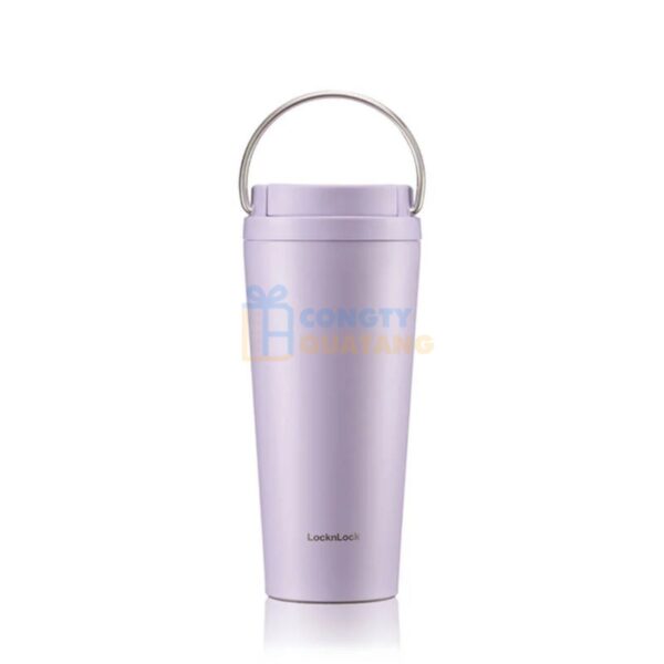 Bình giữ nhiệt LocknLock Bucket One Touch 550ml LHC3345 - Hình ảnh 6