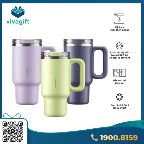 Bình Giữ Nhiệt LocknLock Balance Grip Tumbler 900ml LHC4397 - Hình ảnh 5