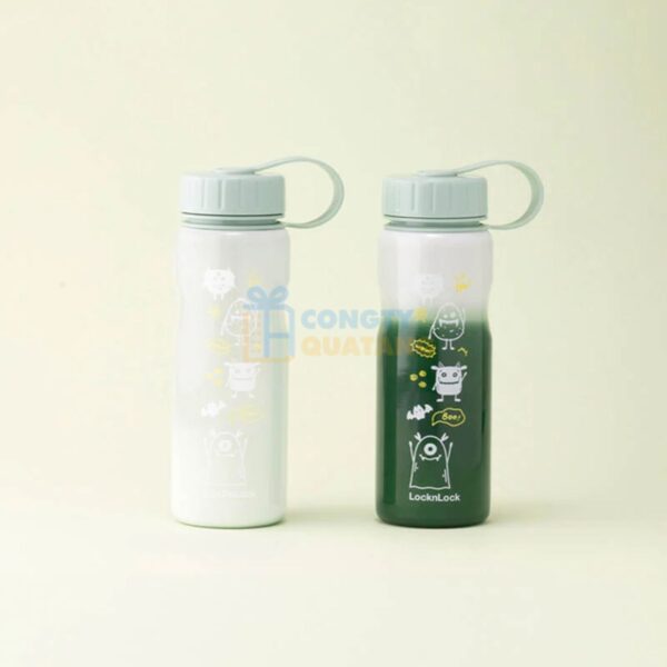 Bình Nước LocknLock 500ml Đổi Màu Theo Nhiệt Độ, Thép Không Gỉ LHC7005 - Hình ảnh 4