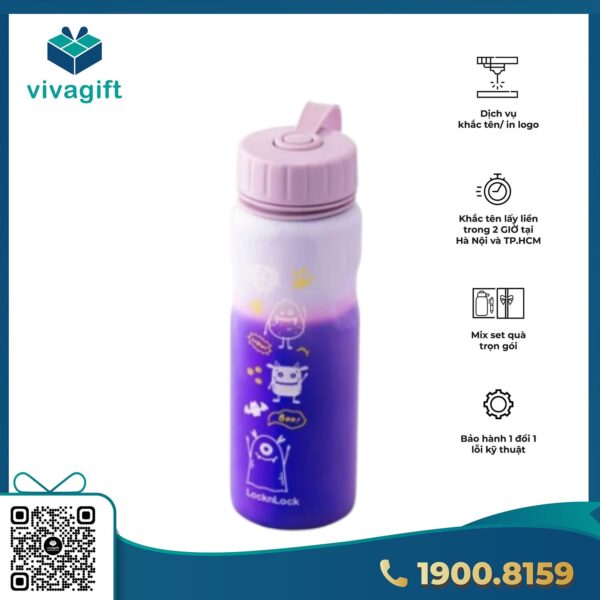 Bình Nước LocknLock 500ml Đổi Màu Theo Nhiệt Độ LHC7005 - Hình ảnh 2
