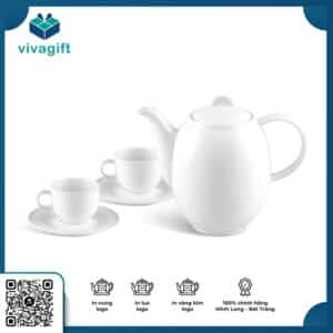 Bộ trà cao 0.8 L Sago Trắng A001_01080100003