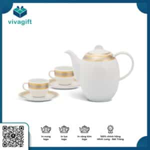 Bộ trà cao 0.8 L Sago Hoa Hồng A001_01080101703