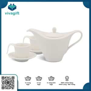 Bộ trà cao 0.45 L Anh Vũ IFP Trắng Ngà A001_01459800003