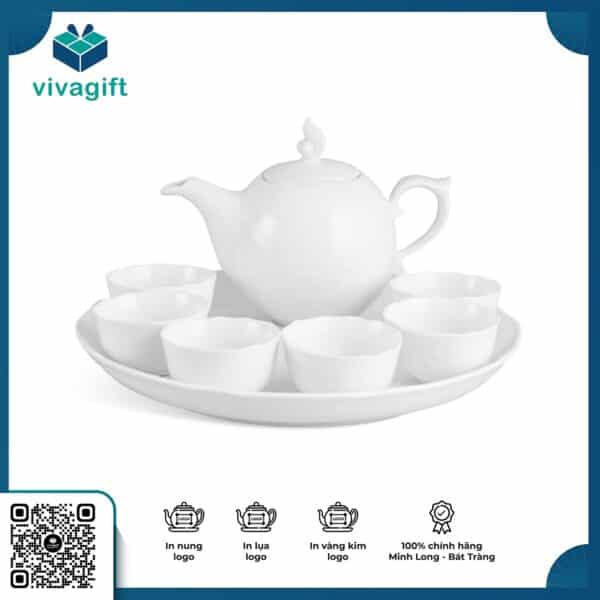 Bộ trà 0.3 L Sen Trắng A001_68300900003