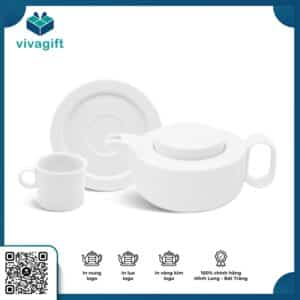 Bộ trà 0.38 L Gastroline Trắng A001_68384200003