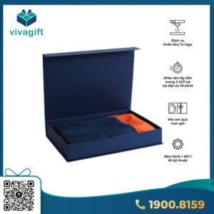 Set Quà Tặng Hộp Nắp Gập Nam Châm Đựng Túi Laptop GS193