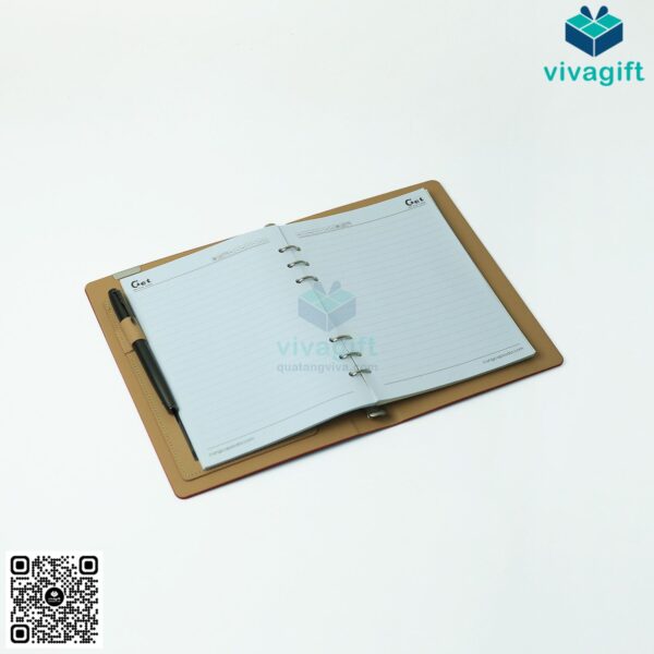Sổ Tay Bìa Còng Gập 2 B072 - Hình ảnh 5