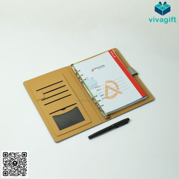Sổ Tay Bìa Còng Gập 2 B074 - Hình ảnh 3