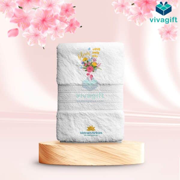 Set Quà Tặng 20/10 Khăn, Dù SQT2027 - Quatangviva.com