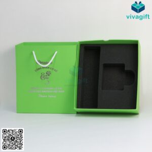 Quà Tặng Doanh Nghiệp Vivagift 88 Hộp Đựng Bình Giữ Nhiệt Và Ly Sứ HAD37