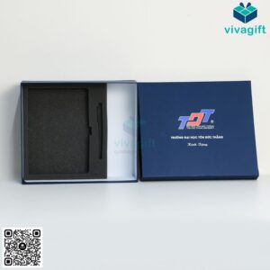 Quà Tặng Doanh Nghiệp Vivagift 32 Hộp Quà Tặng Đựng Sổ Và Bút HAD40
