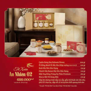Bộ quà tặng Tết An Nhiên SQ04 - Quatangviva.com