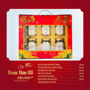 Bộ quà tặng Tết Đoàn Viên SQ10 - Quatangviva.com