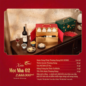 Bộ quà tặng Tết Một Nhà SQ16 - Quatangviva.com