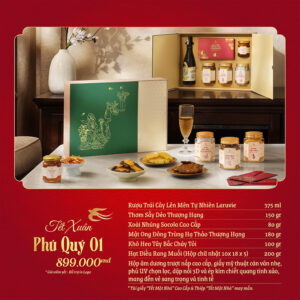 Quà Tặng Doanh Nghiệp Vivagift 91 Bộ quà tặng Tết Phú Quý SQ11 - Quatangviva.com
