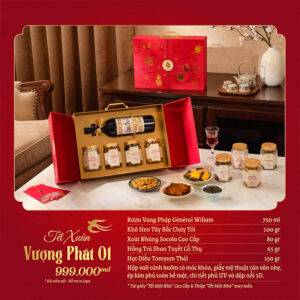 Quà Tặng Doanh Nghiệp Vivagift 32 Bộ quà tặng Tết Xuân Vượng Phát SQ30 - Quatangviva.com