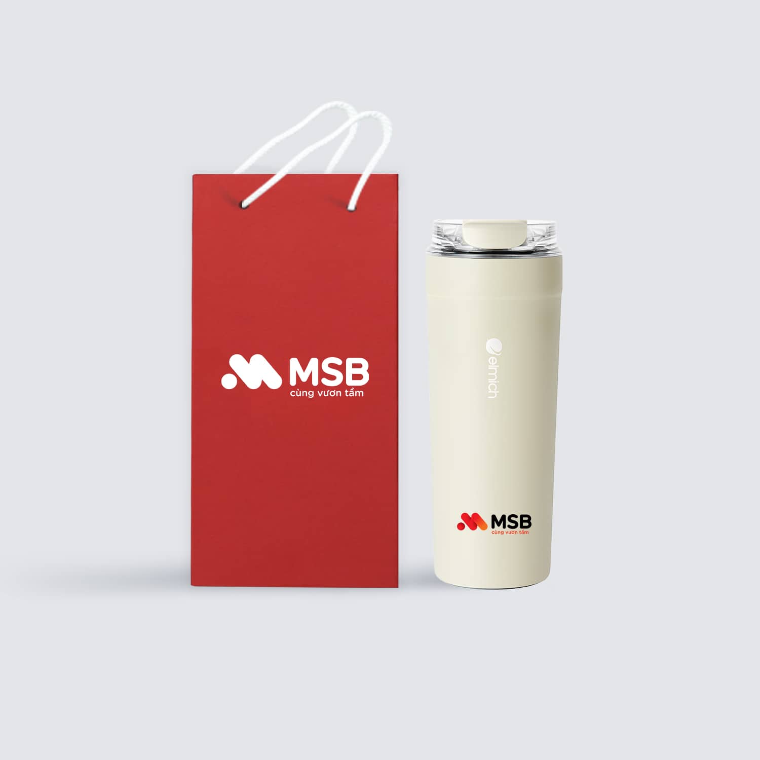 Cốc giữ nhiệt inox 304 Elmich EL8386 dung tích 550ml