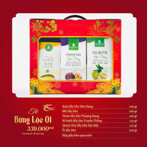 Set quà tặng Tết Bừng Lộc SQ05 - Quatangviva.com