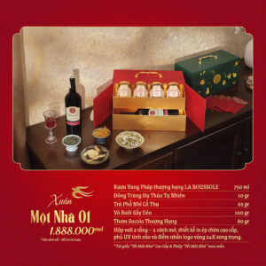 Set quà tặng Tết Một Nhà SQ15- Quatangviva.com