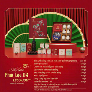 Set quà tặng Tết Phát Lộc SQ19 - Quatangviva.com