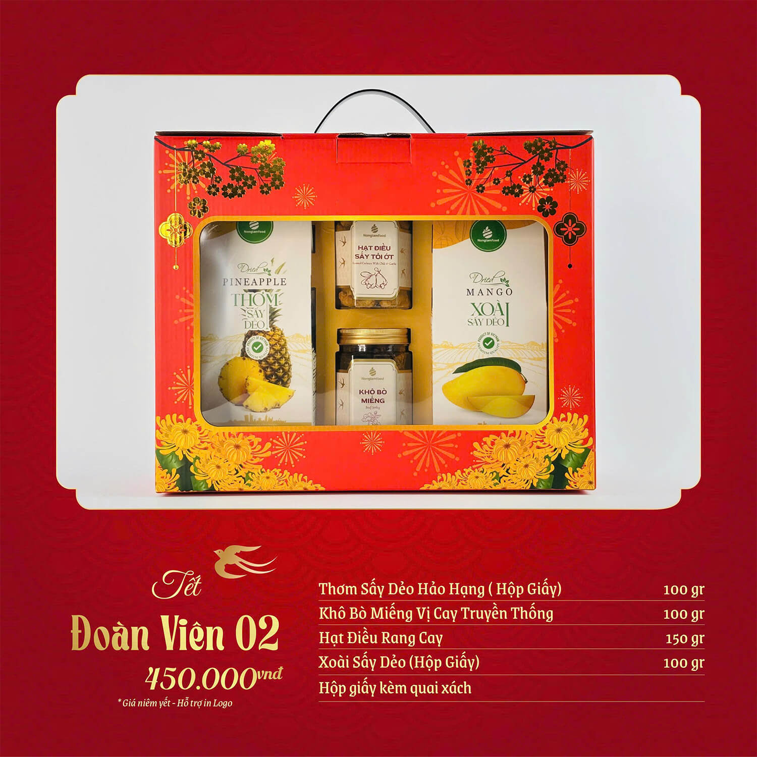 Set quà Tết Đoàn Viên SQ09 1 Set quà Tết Đoàn Viên SQ09 - Quatangviva.com