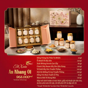 Set quà Tết Xuân An Khang SQ01 - Quatangviva.com