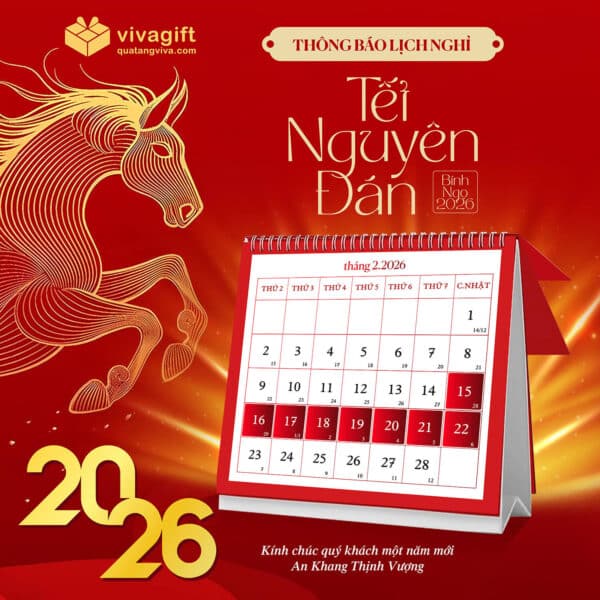 Thông Tin Tuyển Dụng Vivagift 6 lich nghi tet nguyen dan vivagift 2026