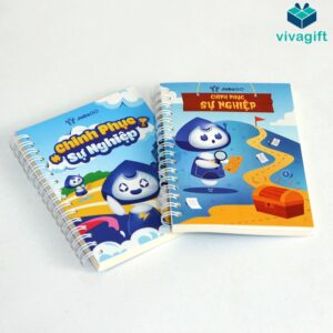 Quà Tặng Doanh Nghiệp Vivagift 31 Sổ tay lò xo size A5 bìa C600 SLXC600-1 - Quatangviva.com