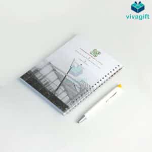 Sổ tay lò xo bìa C300 size A5 SLXC300-4 - Quatangviva.com