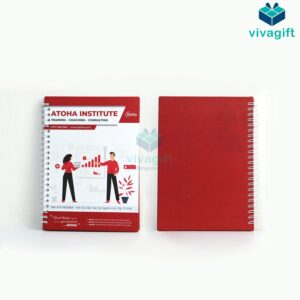 Sổ tay lò xo bìa giấy C bồi carton size A5 SLXCA-2 - Quatangviva.com