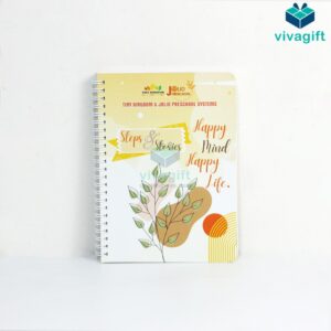 Quà Tặng Doanh Nghiệp Vivagift 32 Sổ tay lò xo bìa C900 SLXC900-1 - Quatangviva.com