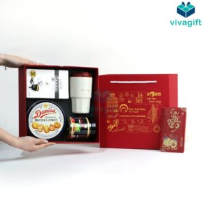 Quà Tặng Doanh Nghiệp Vivagift 31 Set quà tặng Tết cao cấp GS211 - Quatangviva.com