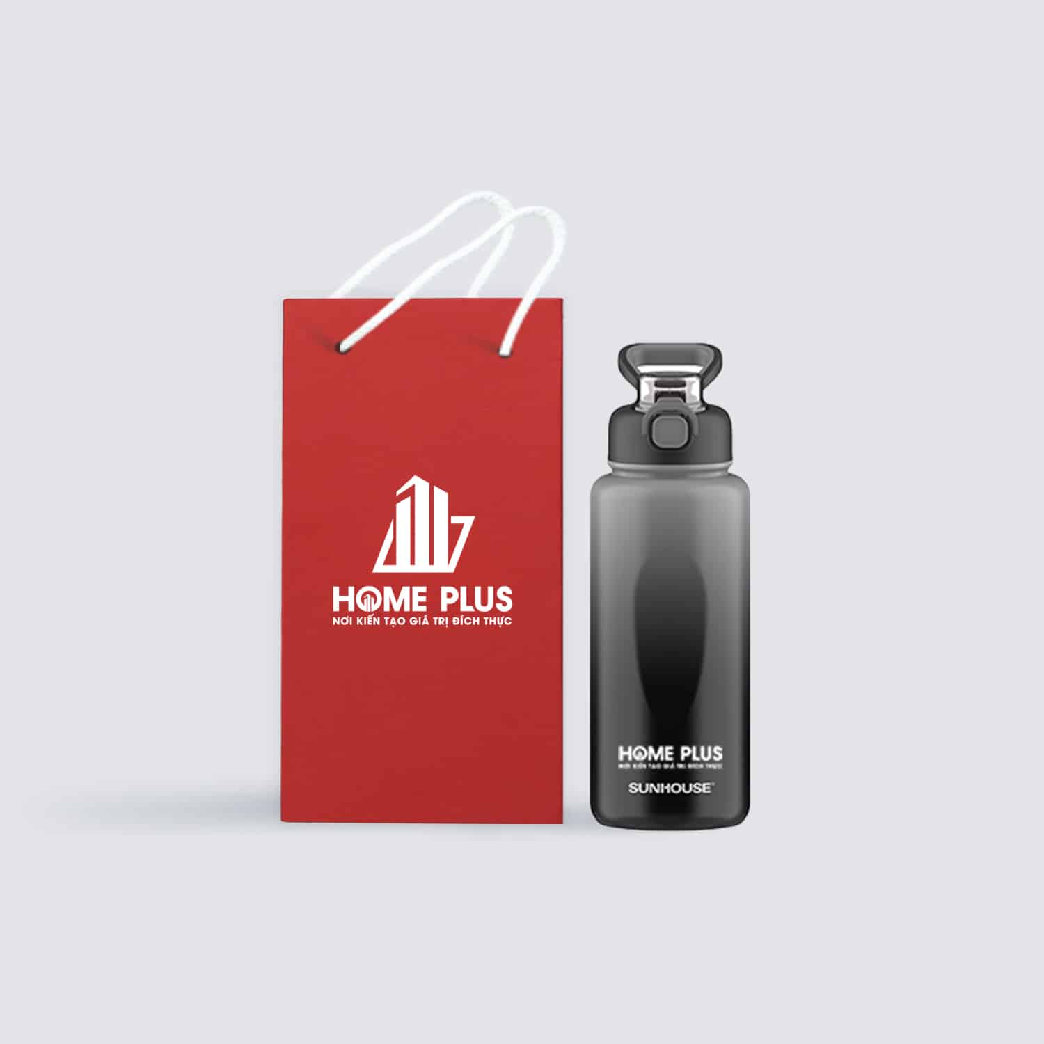 Quà Tặng Doanh Nghiệp Vivagift 62 Bình giữ nhiệt Tap&Go 1000ml Sunhouse KS-TU1000T
